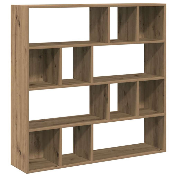 Bibliotecă/Separator de cameră, Stejar artizanal, 105x24x102 cm - WALTI WALTI