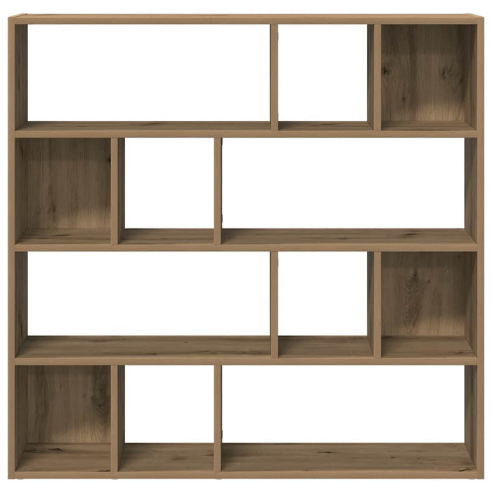 Bibliotecă/Separator de cameră, Stejar artizanal, 105x24x102 cm - WALTI WALTI