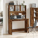 Birou cu rafturi, lemn vechi, 102x45x148 cm, lemn prelucrat - WALTI WALTI