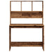 Birou cu rafturi, lemn vechi, 102x45x148 cm, lemn prelucrat - WALTI WALTI