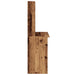 Birou cu rafturi, lemn vechi, 102x45x148 cm, lemn prelucrat - WALTI WALTI