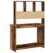 Birou cu rafturi, lemn vechi, 102x45x148 cm, lemn prelucrat - WALTI WALTI
