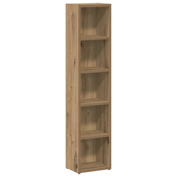 Dulap CD 2 buc. stejar artizanal 21x16x93,5 cm lemn prelucrat - WALTI WALTI