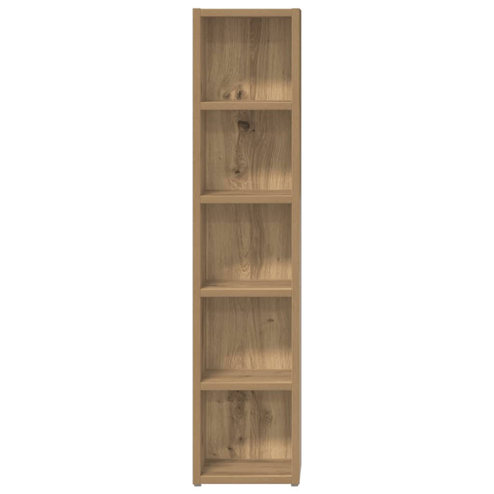 Dulap CD 2 buc. stejar artizanal 21x16x93,5 cm lemn prelucrat - WALTI WALTI