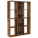 Separator cameră/Bibliotecă, Lemn vechi, 100x24x140 cm, PAL - WALTI WALTI