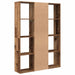 Separator cameră/Bibliotecă, Lemn vechi, 100x24x140 cm, PAL - WALTI WALTI
