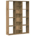 Separator cameră/Bibliotecă, Stejar artizanal 100x24x140 cm PAL - WALTI WALTI