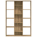 Separator cameră/Bibliotecă, Stejar artizanal 100x24x140 cm PAL - WALTI WALTI