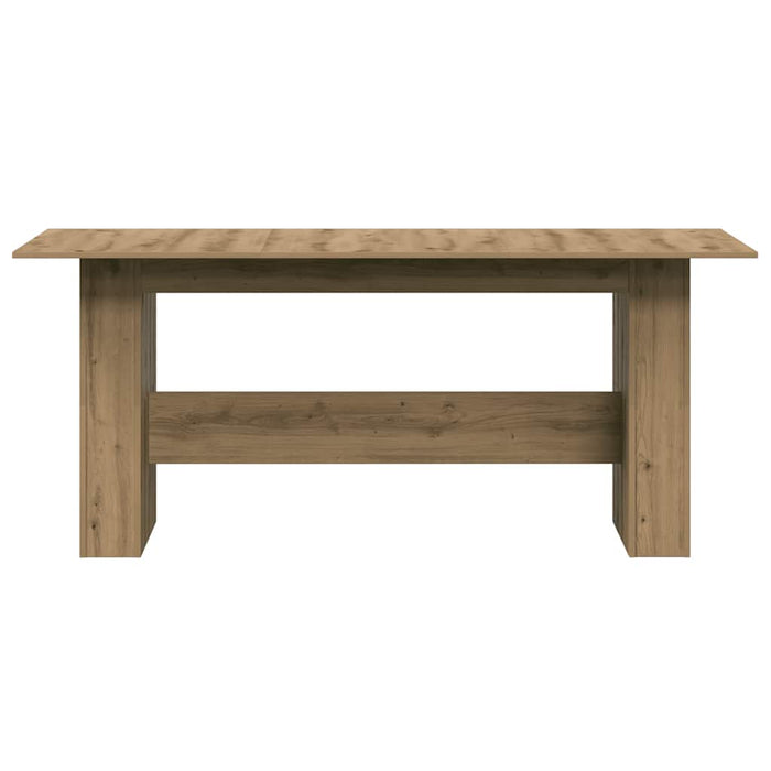 Masă de bucătărie, Stejar artizanal 180x90x76 cm lemn prelucrat - WALTI WALTI
