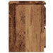 Noptiere, 2 buc., lemn vechi, 30x30x40 cm, lemn prelucrat - WALTI WALTI
