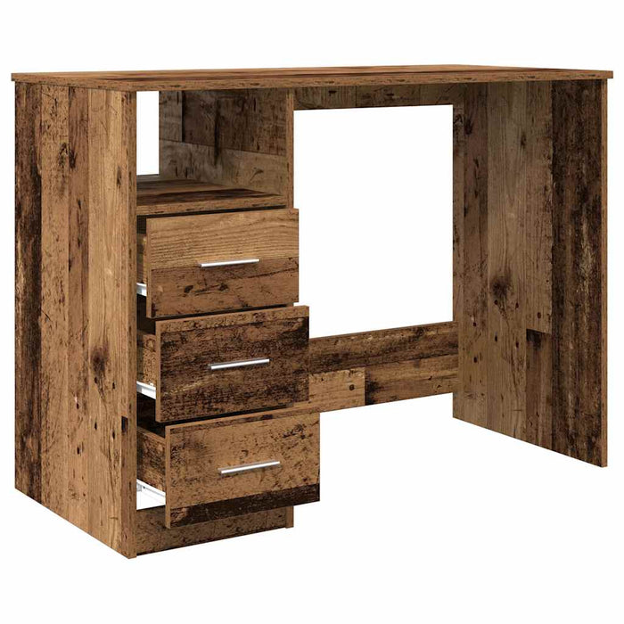 Birou, lemn vechi, 102x76x50 cm, lemn prelucrat - WALTI WALTI