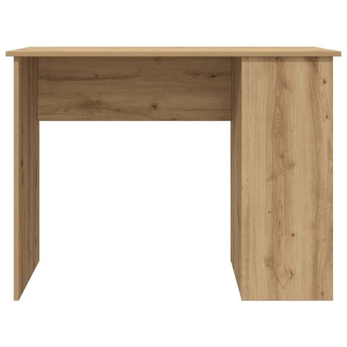 Birou, stejar artizanal, 100x55x75 cm, lemn prelucrat - WALTI WALTI