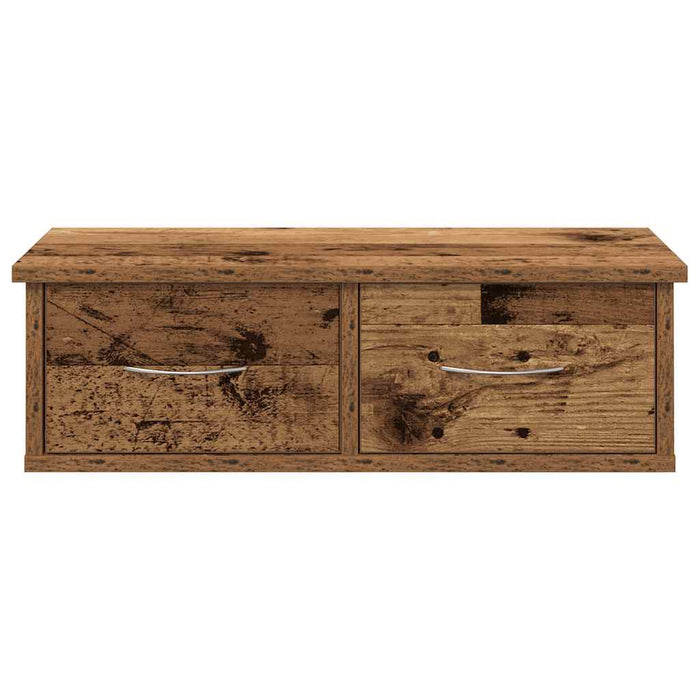 Dulap de perete, lemn învechit, 60x26x18,5 cm, lemn prelucrat - WALTI WALTI