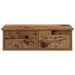 Dulap de perete, lemn învechit, 60x26x18,5 cm, lemn prelucrat - WALTI WALTI