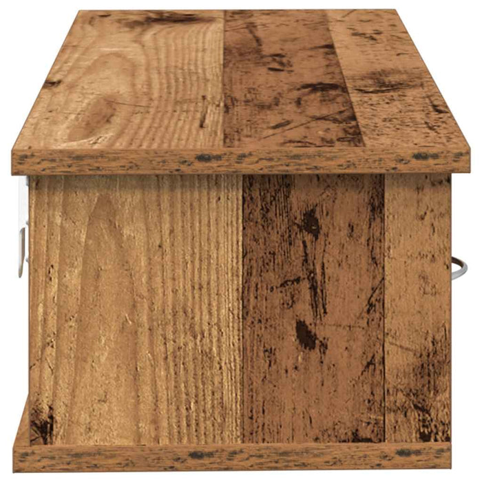 Dulap de perete, lemn învechit, 60x26x18,5 cm, lemn prelucrat - WALTI WALTI