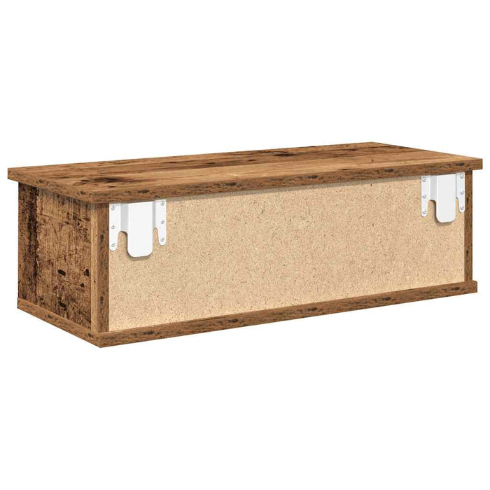 Dulap de perete, lemn învechit, 60x26x18,5 cm, lemn prelucrat - WALTI WALTI
