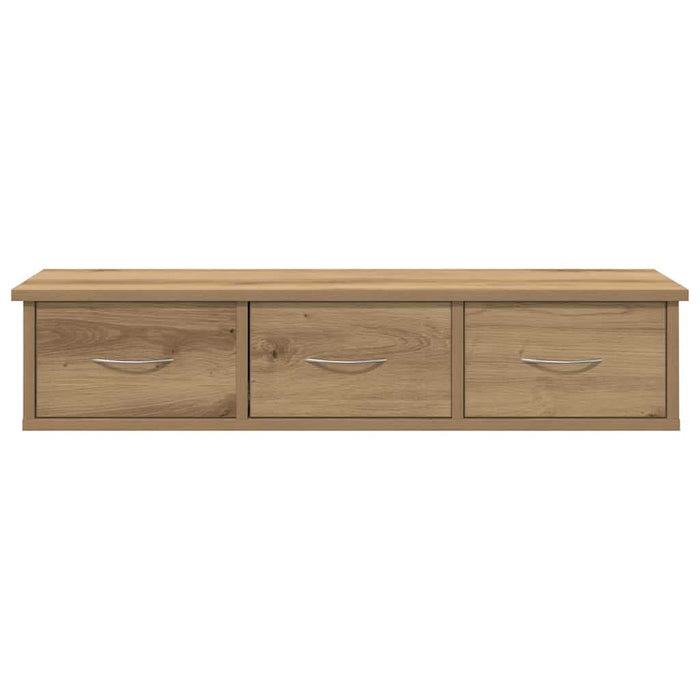 Dulap de perete, stejar artizanal, 88x26x18,5cm, lemn prelucrat - WALTI WALTI