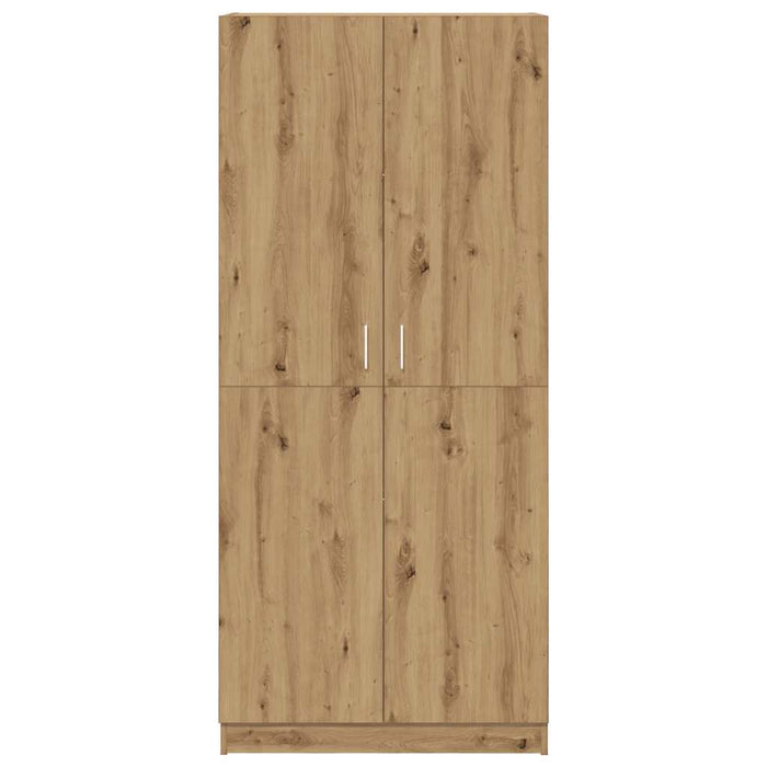 Șifonier, stejar artizanal, 90x52x200 cm, lemn prelucrat - WALTI WALTI