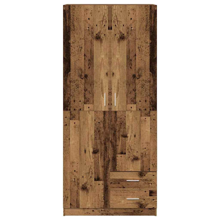 Șifonier, Lemn vechi, 80x52x180 cm, lemn prelucrat - WALTI WALTI