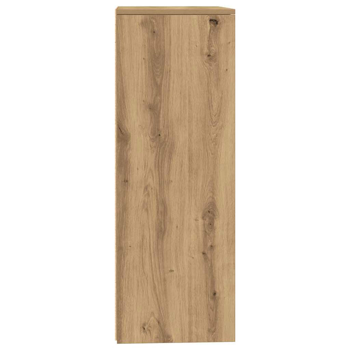 Servantă cu 6 sertare, Stejar artizanal, 50 x 34 x 96 cm, PAL - WALTI WALTI