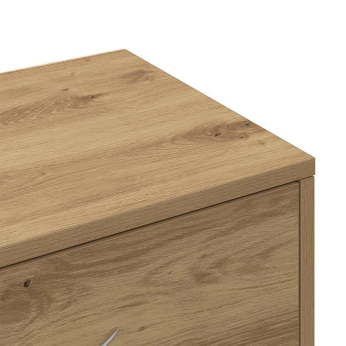 Servantă cu 6 sertare, Stejar artizanal, 50 x 34 x 96 cm, PAL - WALTI WALTI