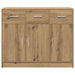 Dulap, stejar artizanal, 91x28x75 cm, lemn prelucrat - WALTI WALTI