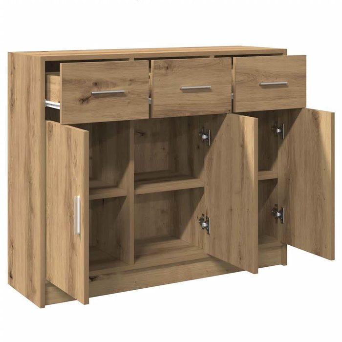 Dulap, stejar artizanal, 91x28x75 cm, lemn prelucrat - WALTI WALTI