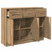Dulap, stejar artizanal, 91x28x75 cm, lemn prelucrat - WALTI WALTI