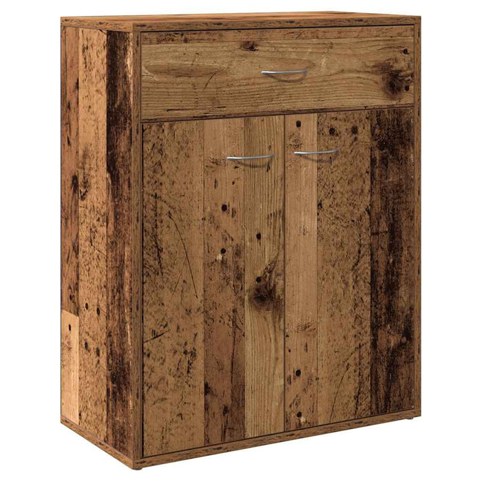 Bufetă din lemn vechi 60x30x75 cm din lemn prelucrat - WALTI WALTI