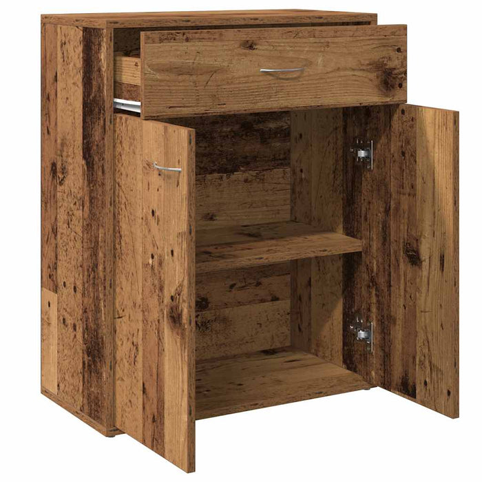 Bufetă din lemn vechi 60x30x75 cm din lemn prelucrat - WALTI WALTI