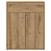 Dulap, stejar artizanal, 60x30x75 cm, lemn prelucrat - WALTI WALTI