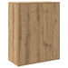 Dulap, stejar artizanal, 60x30x75 cm, lemn prelucrat - WALTI WALTI
