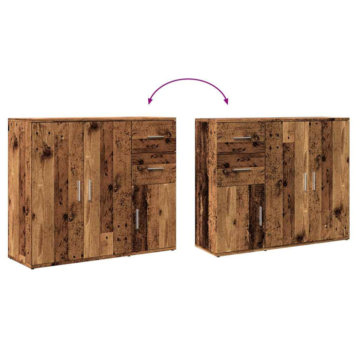 Dulap, lemn vechi, 91x29,5x75 cm, lemn prelucrat - WALTI WALTI