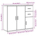 Dulap, lemn vechi, 91x29,5x75 cm, lemn prelucrat - WALTI WALTI