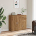 Dulap, stejar artizanal, 91x29,5x75 cm, lemn prelucrat - WALTI WALTI