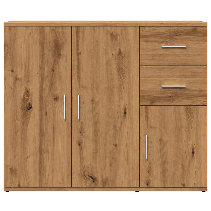 Dulap, stejar artizanal, 91x29,5x75 cm, lemn prelucrat - WALTI WALTI