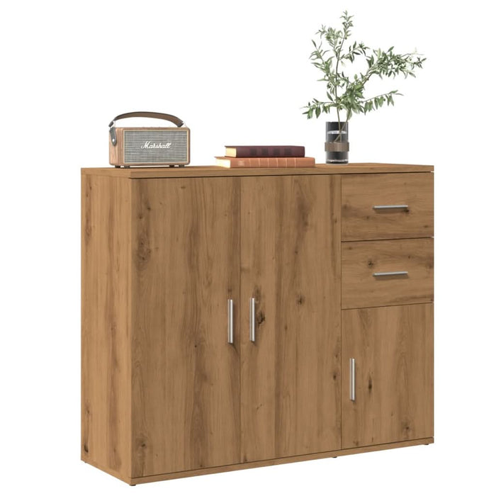 Dulap, stejar artizanal, 91x29,5x75 cm, lemn prelucrat - WALTI WALTI