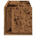 Raft de perete CD-uri, lemn vechi, 75x18x18 cm, lemn prelucrat - WALTI WALTI