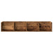 Raft de perete CD-uri, lemn vechi, 100x18x18 cm, lemn prelucrat - WALTI WALTI