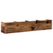 Raft de perete CD-uri, lemn vechi, 100x18x18 cm, lemn prelucrat - WALTI WALTI