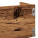 Raft de perete CD-uri, lemn vechi, 100x18x18 cm, lemn prelucrat - WALTI WALTI
