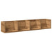 Raft perete CD-uri stejar artizanal 100x18x18 cm lemn prelucrat - WALTI WALTI