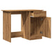 Birou, stejar artizanal, 100x50x76 cm, lemn prelucrat - WALTI WALTI