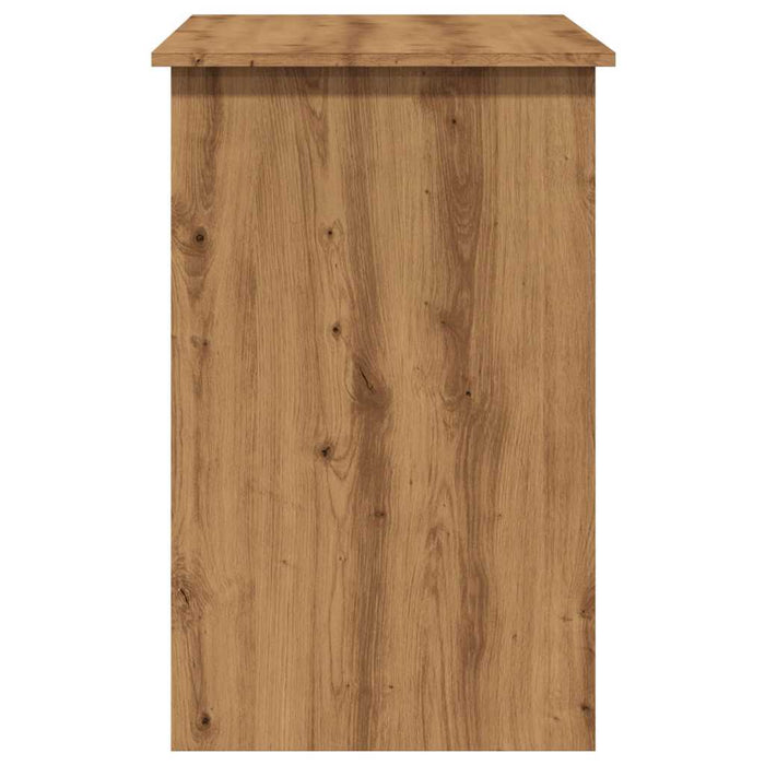 Birou, stejar artizanal, 100x50x76 cm, lemn prelucrat - WALTI WALTI