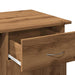 Birou, stejar artizanal, 100x50x76 cm, lemn prelucrat - WALTI WALTI