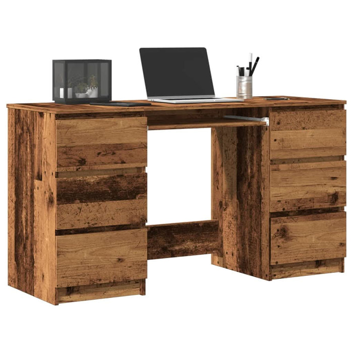 Birou de scris, lemn prelucrat, 140x50x77 cm, lemn prelucrat - WALTI WALTI