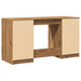 Birou de scris, stejar artizanal, 140x50x77 cm, lemn prelucrat - WALTI WALTI