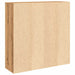 Bibliotecă, stejar artizanal, 98x29x97,5 cm, lemn prelucrat - WALTI WALTI
