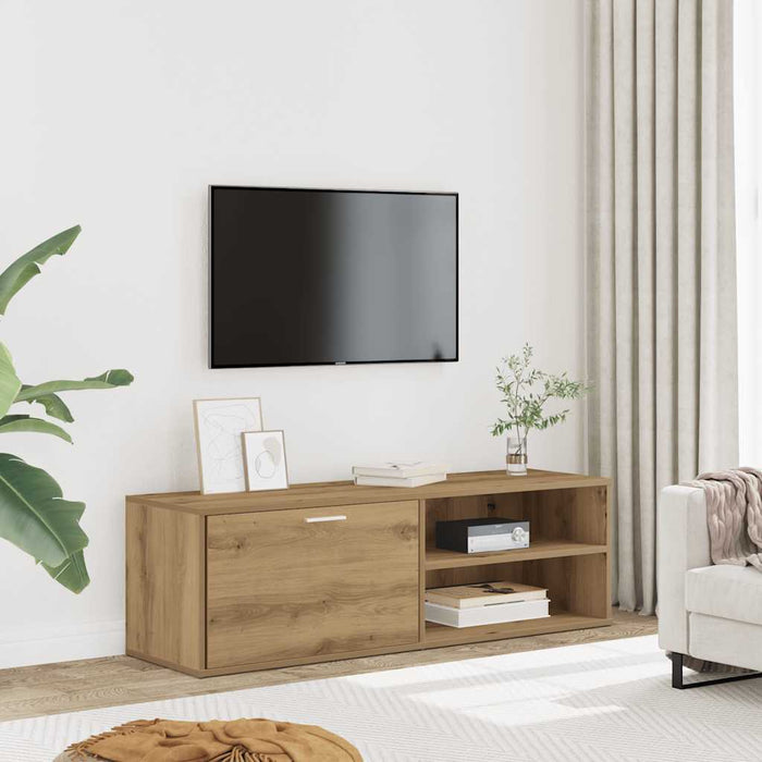 Dulap TV Stejar artizanal 120x34x37 cm Lemn prelucrat - WALTI WALTI