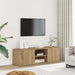 Dulap TV Stejar artizanal 120x34x37 cm Lemn prelucrat - WALTI WALTI